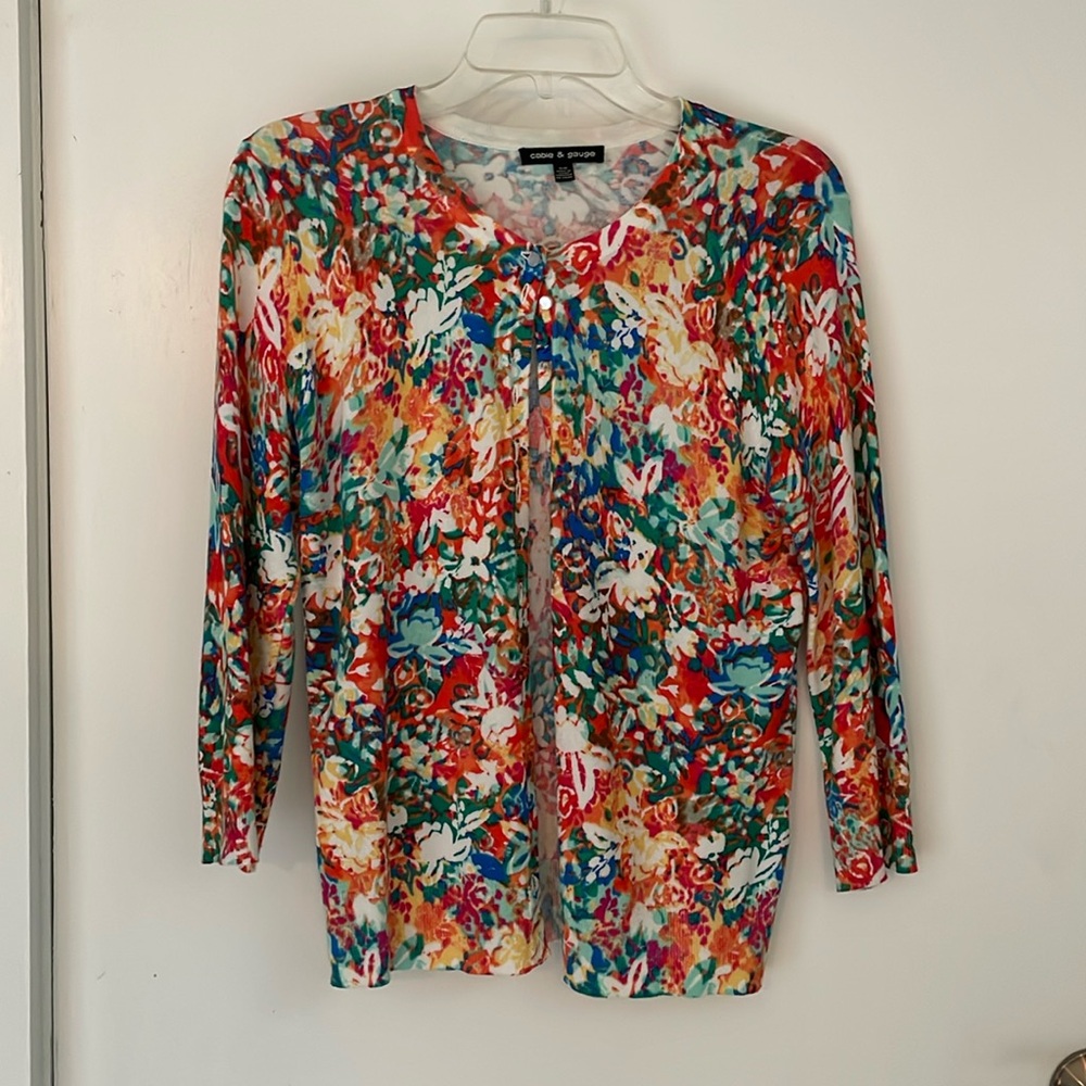 Cable and Gauge Cardigan